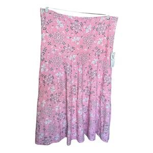 Southwind Apparel Pink Bandana Strapless Sun Dress Dress XXL NWT